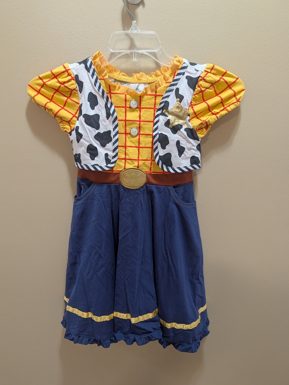 Disney Toy Story Woody Cowgirl Dress Size 7/8